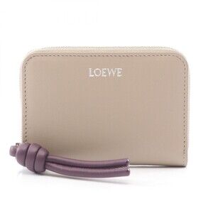 Loewe Zip Coin Cem1Zcpx02 Leather Beige #277485L40B